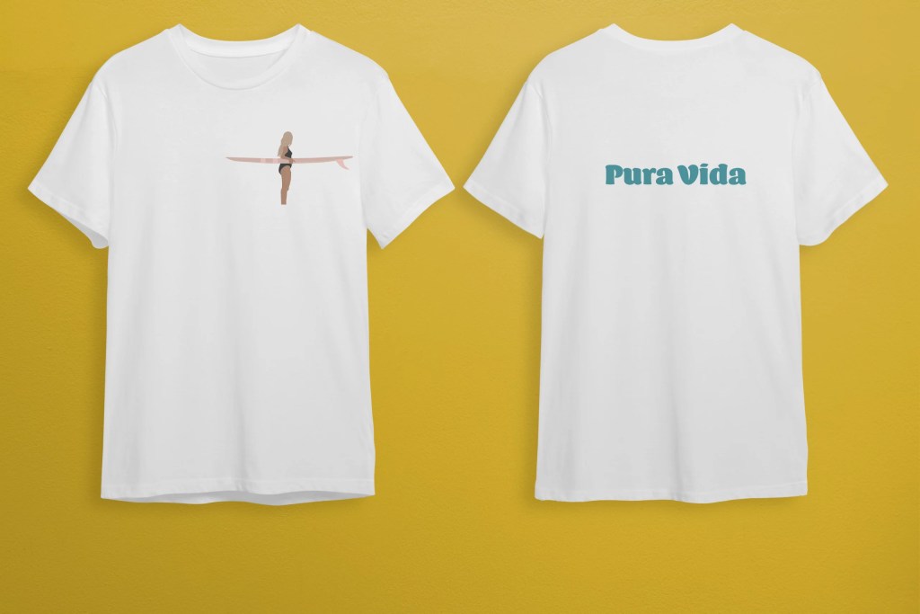 Exemple de marquage sur un tee-shirt par ACM